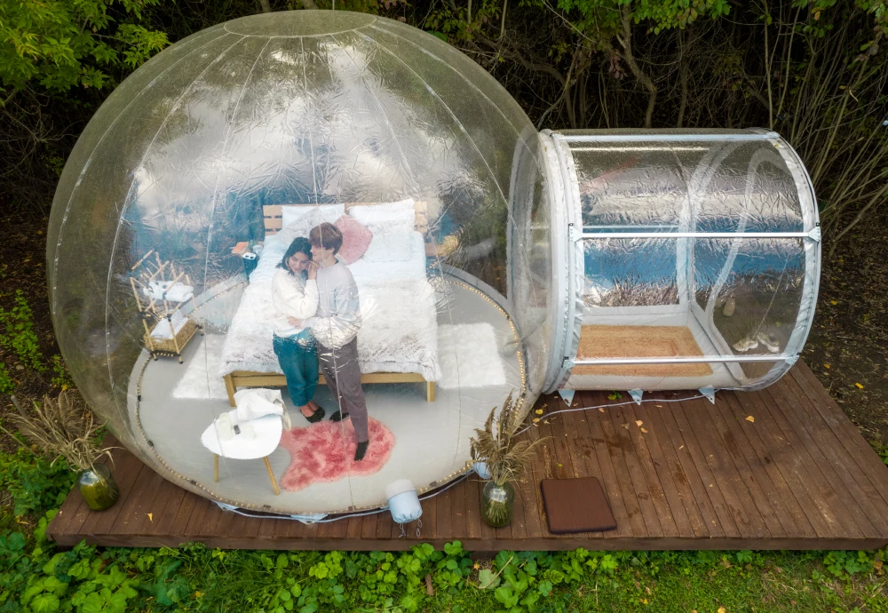 outdoor inflatable bubble tent